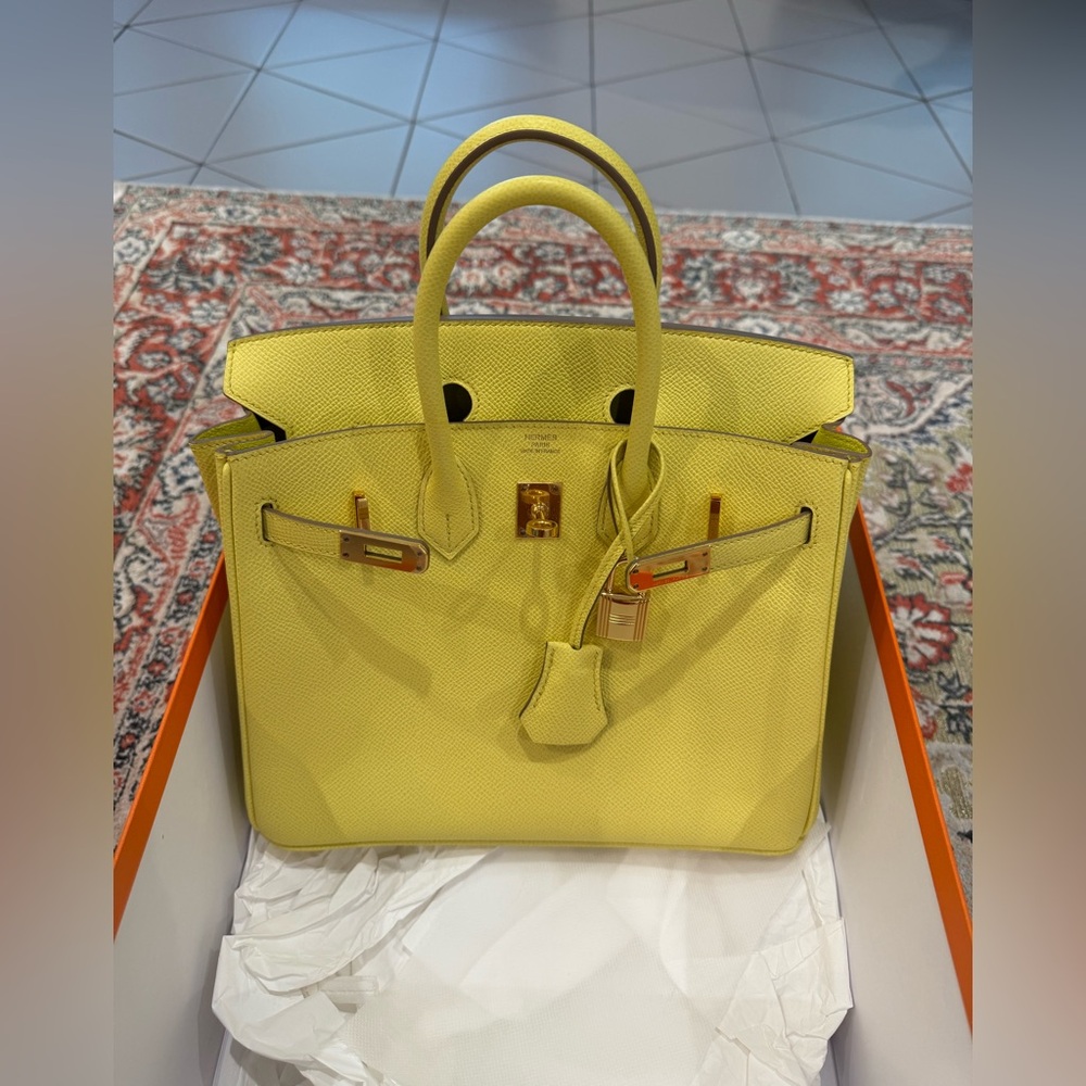 Hermes Epsom Birkin 25 - Picture 14 of 16